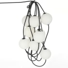 Bailey - Guirlande LED Party Balls 7.7m 10 globes G100 2500K IP67 rallongeable