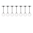 Bailey - Guirlande LED Party Balls Suspension 7.3m 7 globes G100 2500K IP67 rallongeable