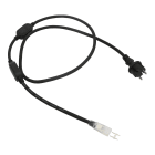 Bailey - Cordon alim. 1.8m pour réalimenter chute de ruban RoBust LED Rope Plus 16x8mm