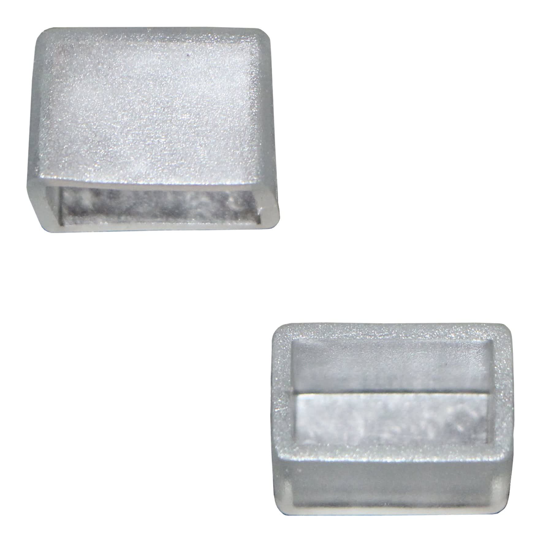 Bailey - Embout d'extrémité pour ruban RoBust LED Rope Plus 16x8mm - à coller