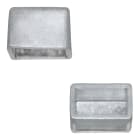 Bailey - Embout d'extrémité pour ruban RoBust LED Rope Plus 16x8mm - à coller