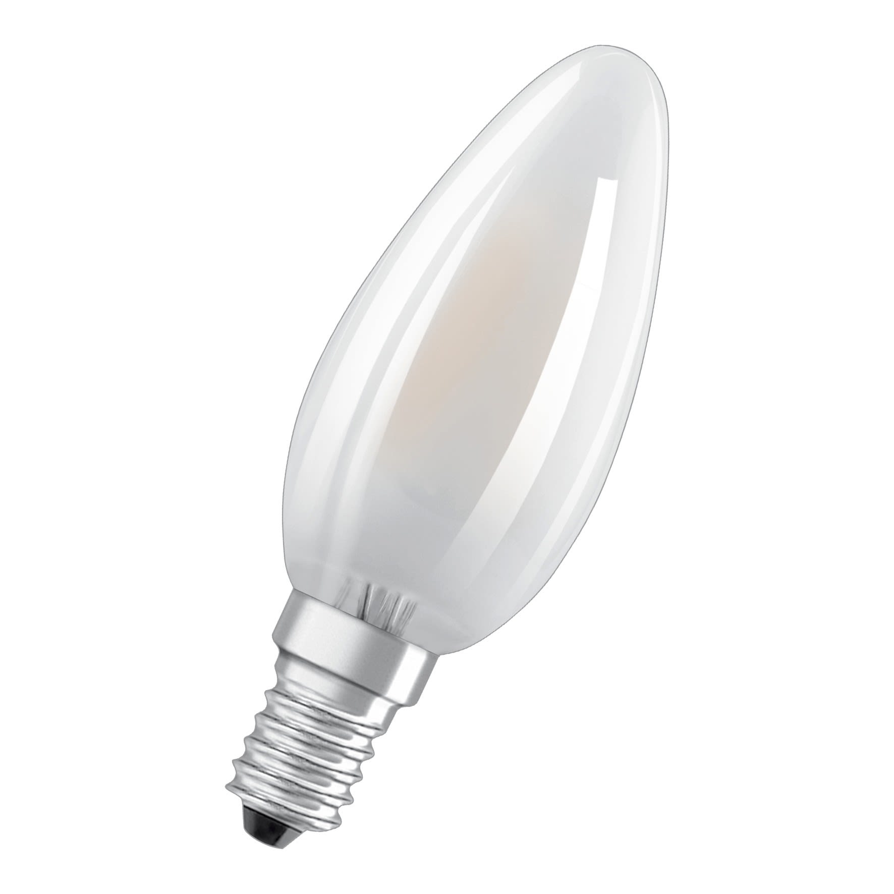 Bailey - LEV LED Filament Flamme C35 E14 4W 4000K Dépolie 250lm (25W) 230V 300° 35x100mm
