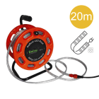 Bailey - RoBust LED Rope Plus 2S ruban chantier 20m 1300lm/m recto-verso 6500K +dérouleur