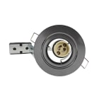 Bailey - Spot Encastré Orientable GU10 230V Gun Met Brossé 93x100mm 1/4 Tour (sans lampe)