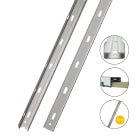 Bailey - Profilé en aluminium 1M pour RoBust RoBust LED Rope plat + 3 vis et 10 clips