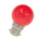 Bailey - EcoPack BaiColour LED Party ampoule Sphérique G45 B22d 1W Rouge 7lm 230V