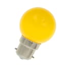 Bailey - BaiColour LED Party ampoule Sphérique G45 B22d 1W Jaune 50lm 230V-240V 360°