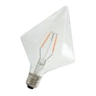 Bailey - LED Filament Pyramid E27 2W 2200K Clair 150lm Gradable 230V-240V 360° 108x16