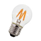 Bailey - LED Filament Wave Sphérique G45 E27 3W 2200K Clair 200lm (21W) Gradable 230V