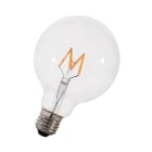 Bailey - LED Filament Wave Globe G95 E27 3W 2200K Clair 220lm (22W) Gradable 230V