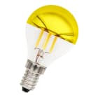 Bailey - LED Filament Sphérique G45 E14 3W 2700K Calotte Dorée Or 290lm (28W) Gradabl