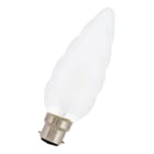 Bailey - LED Filament Flamme Torsadée C50 B22d 5W 2700K Dépolie 620lm (49W) 230V-240V