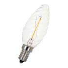Bailey - LED Filament Flamme Torsadée C35 E14 1W 2200K Clair 90lm (10W) 230V-240V
