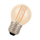 Bailey - LED Filament Sphérique G45 E27 2W 2200K Or 180lm (19W) 230V-240V 320° 45x75