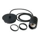 Bailey - CAL Retro Suspension 1X2M Noir Industriel E27