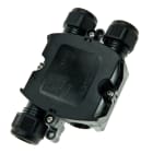 Bailey - Connecteur étanche M98 1 entrée - 2 sorties 3 Pôles Approuvé 17.5A 500V AC IP68