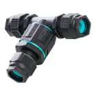 Bailey - Connecteur étanche TH390 en T 1 entrée - 2 sorties 3x 4mm² max 32A 250V IP68