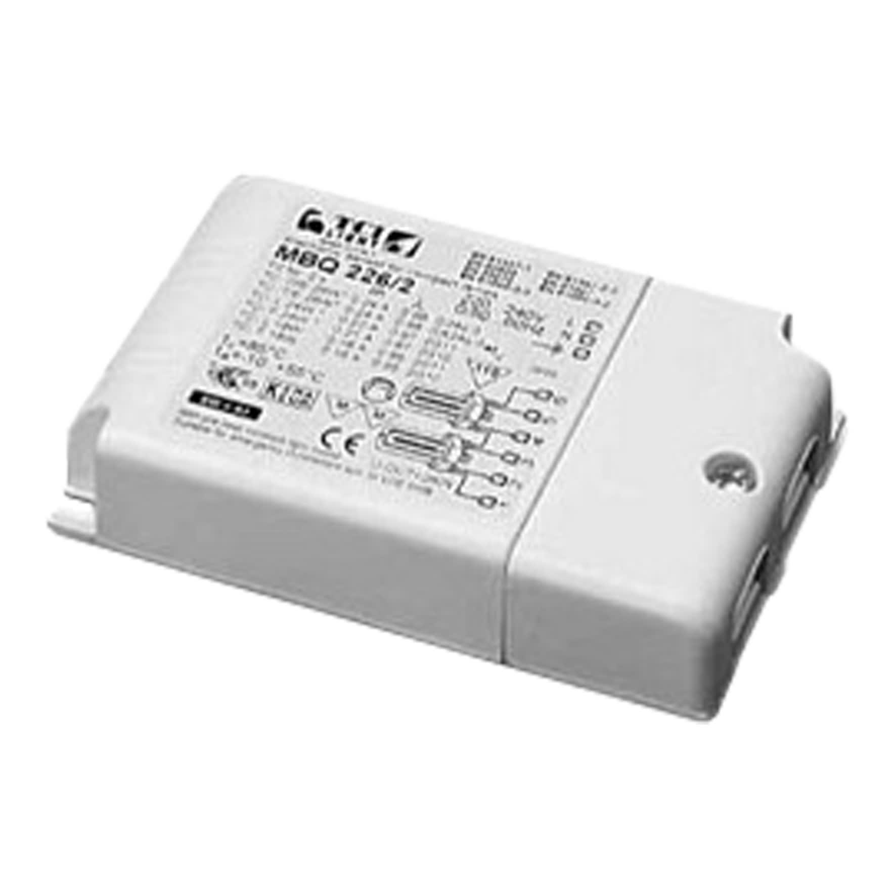 Bailey - Ballast électronique fluo 1-2x22W 1-2x32W 1-2x26W 1-2x40W 1x57W PL-C 4P /PL-T 4P