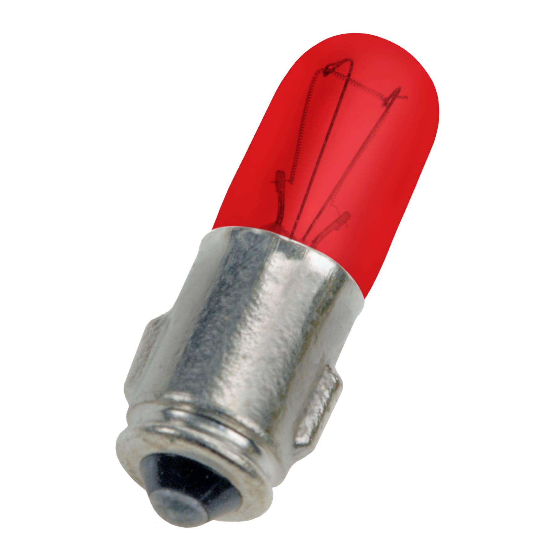 Bailey - Lampe miniature Ba7s Tube 7x23mm 24V 50mA 0.05A 1.2W Rouge 2000h C-2F