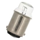 Bailey - Lampe miniature Ba15d Tube 14x30mm 6V 500mA 0.5A 3W Clair 2000h C-2V