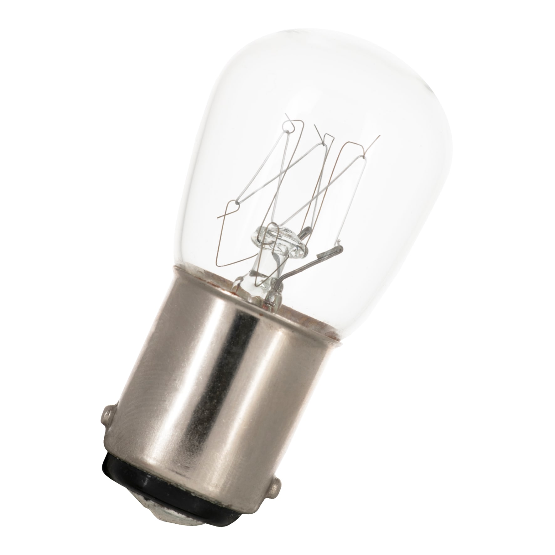 Bailey - Lampe miniature Ba15d Poirette 22x48mm 50V 10W Clair 1000h C-3A