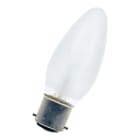 Bailey - Flamme C35 B22d 240V 60W Dépoli 35x100mm Lampe à incandescence
