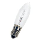 Bailey - Flamme Noël C14 E10 7V 2W Striée intérieur 13.5x45mm Lampe à incandescence