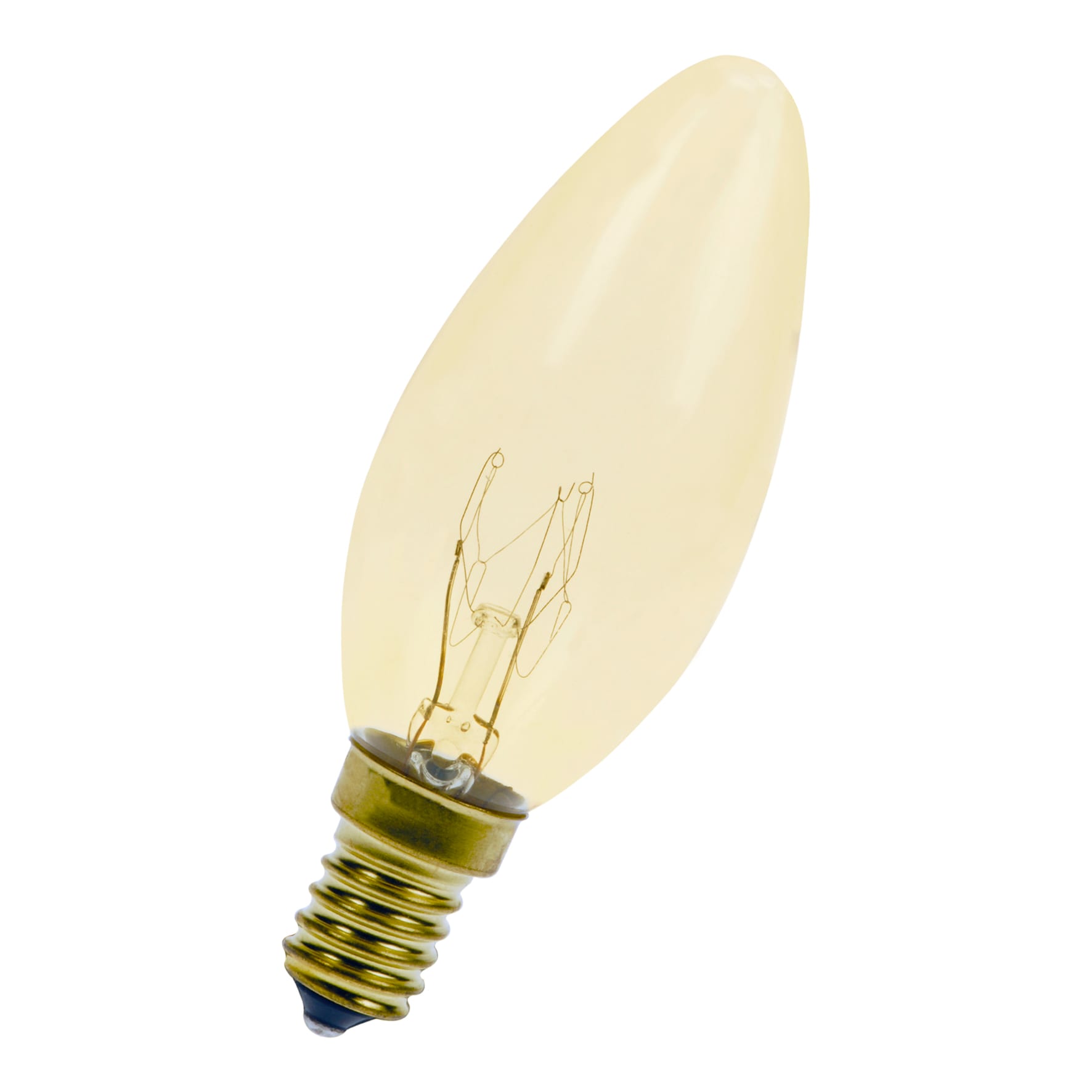 Bailey - BEE Flamme C35 E14 240V 25W Clair Or 35x100mm 1000h Lampe à incandescence