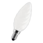 Bailey - Flamme Torsadée C35 E14 240V 40W Dépoli 35x100mm Lampe à incandescence