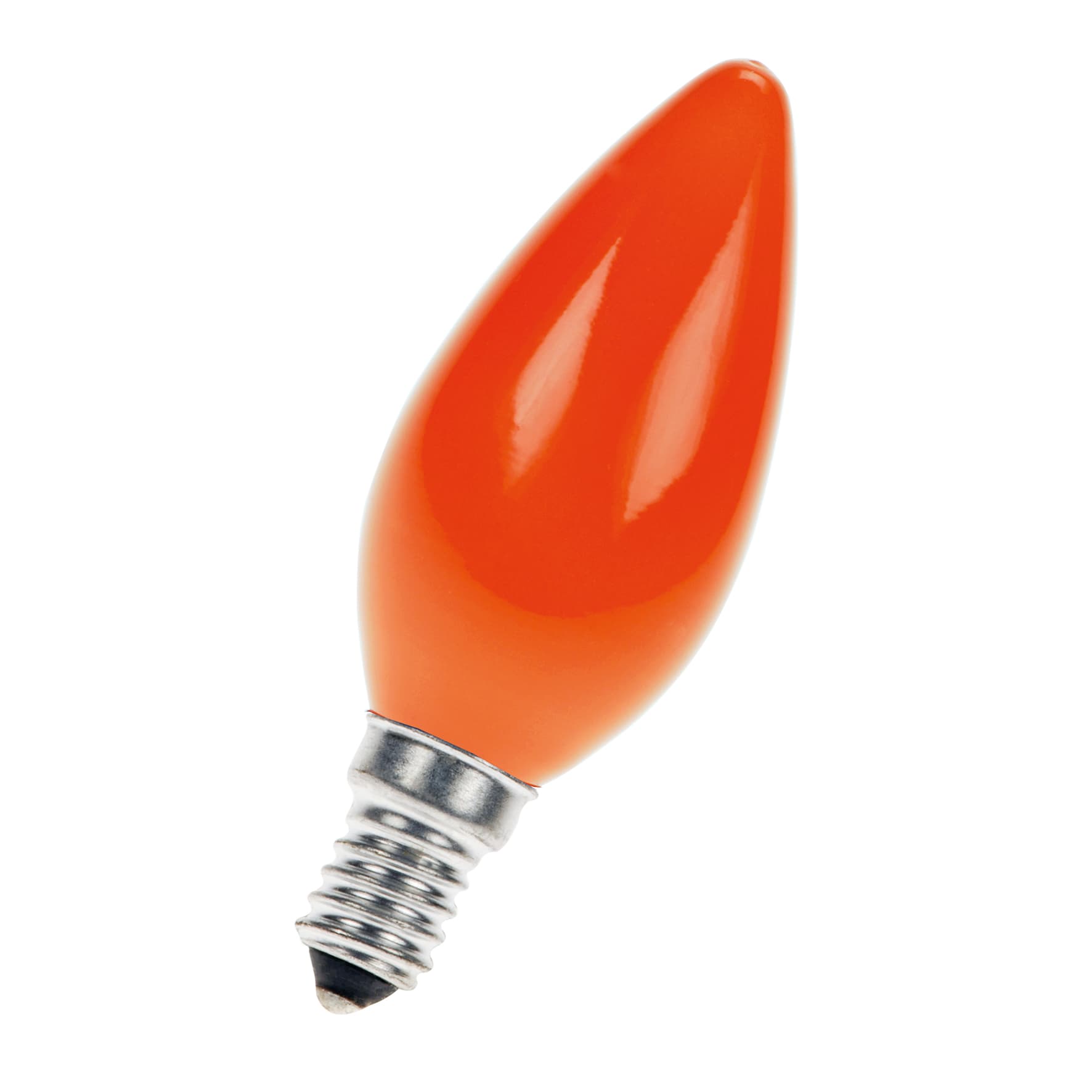 Bailey - Lampe incandescente de couleur Flamme C35 E14 240V 25W Orange 35x100mm
