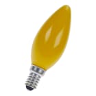 Bailey - Lampe incandescente de couleur Flamme C35 E14 240V 40W Jaune 35x100mm