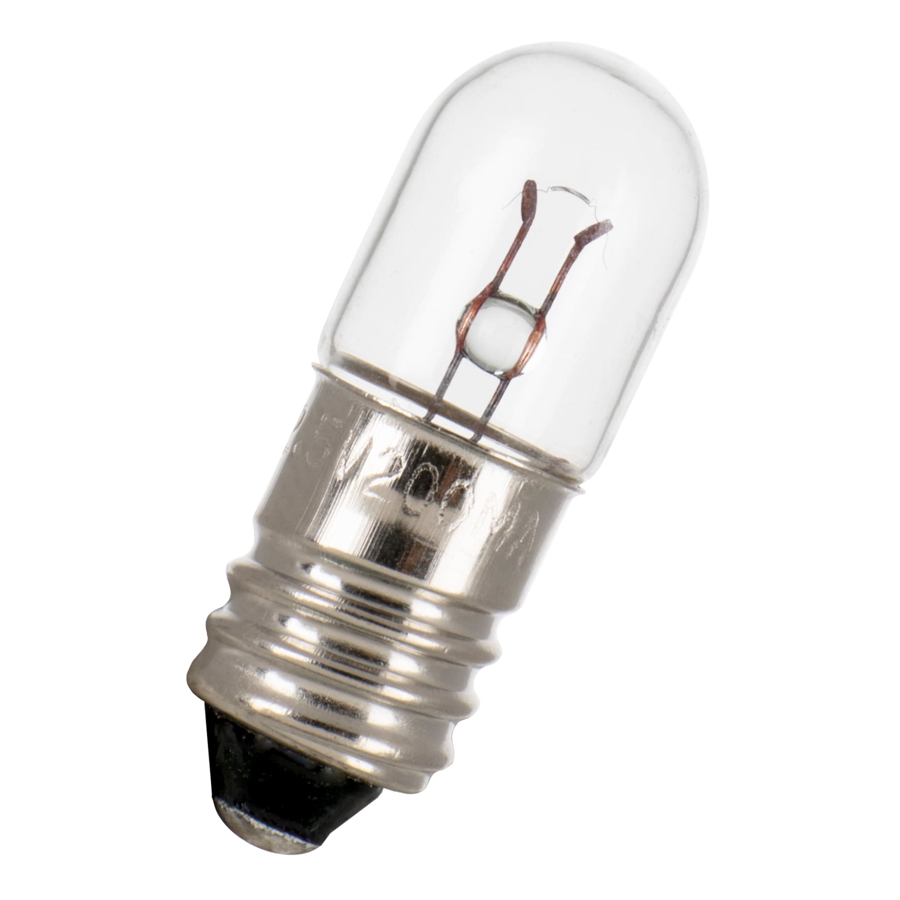 Bailey - BEE 46 E10 Tube 10x28mm 6.3V 250mA 0.25A 1.6W Clair 2000h C-2R Lampe miniature