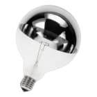 Bailey - Globe G125 E27 230V 100W Clair Calotte argentée 125x180mm Lampe incand.