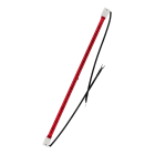 Bailey - VIC IR comfort heating SK15 240V 1000W Ruby Rouge Clair 2550K Halogène 20x531mm