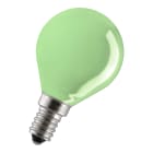 Bailey - Lampe incandescente de couleur Sphérique G45 E14 230V 25W Vert 45x75mm