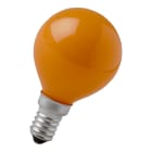 Bailey - Lampe incandescente de couleur Sphérique G45 E14 230V 25W Orange 45x75mm