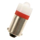 Bailey - Simple LED Ba9s Tube 10x24mm 48V AC/DC 15mA 0.015A 0.72W Rouge 2lm 30000h