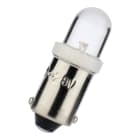 Bailey - BEE Simple LED Ba9s Tube 9x26mm 24-28V AC/DC 18mA 0.018A 0.43W Vert 6lm 50000h