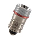 Bailey - Multi LED E10 Tube 11x20mm 24V AC/DC 15mA 0.015A 0.36W Rouge Lampe miniature