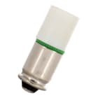 Bailey - Simple LED Midget-grooved T1 3/4 5.7x16mm 24-28V DC 16mA 0.016A 0.38W Rouge