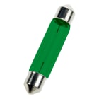 Bailey - Navette S7 8x39mm 24V 125mA 0.125A 3W Vert 2000h C-6 Lampe miniature