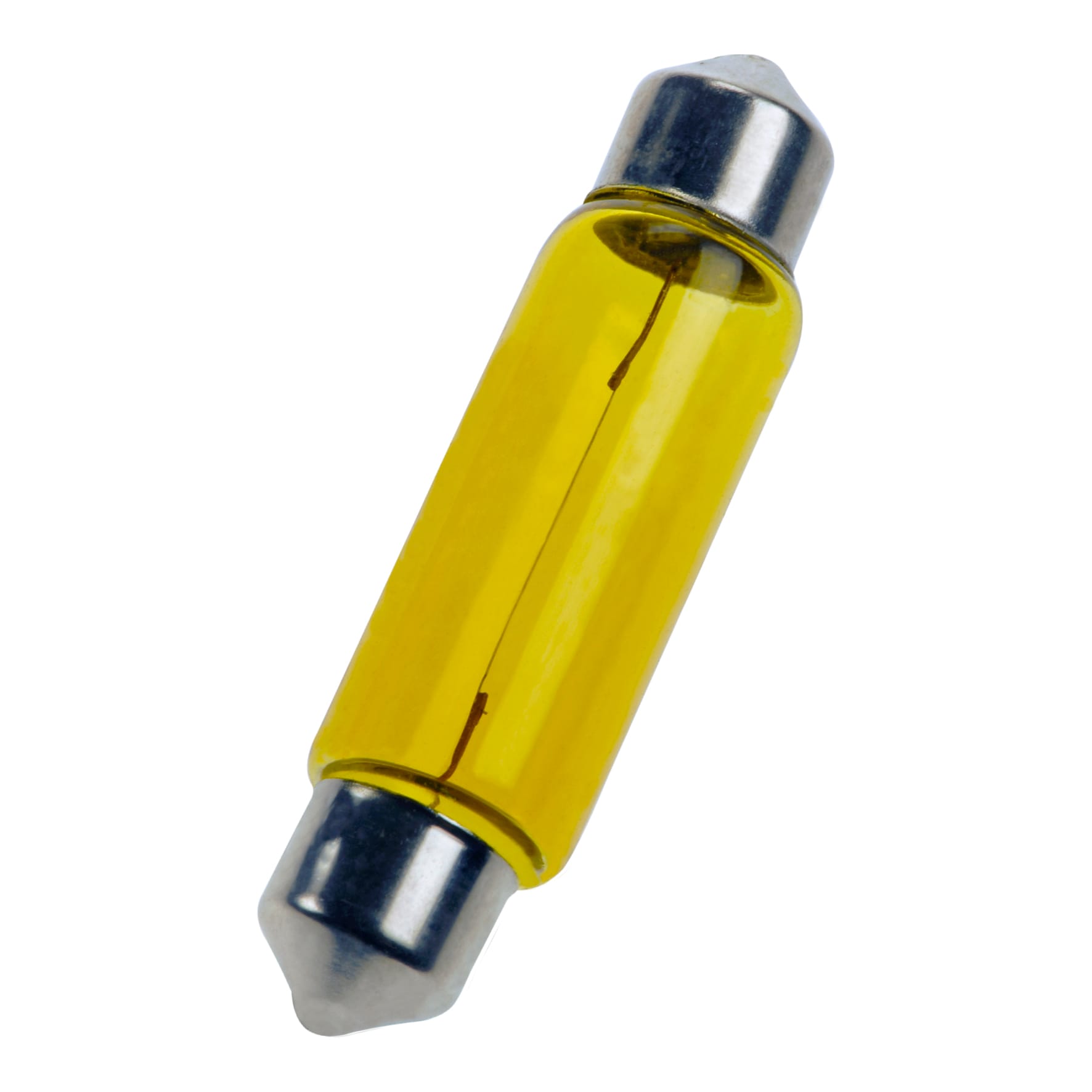 Bailey - Navette S8.5 11x44mm 24V 125mA 0.125A 3W Jaune 2000h C-8 Lampe miniature