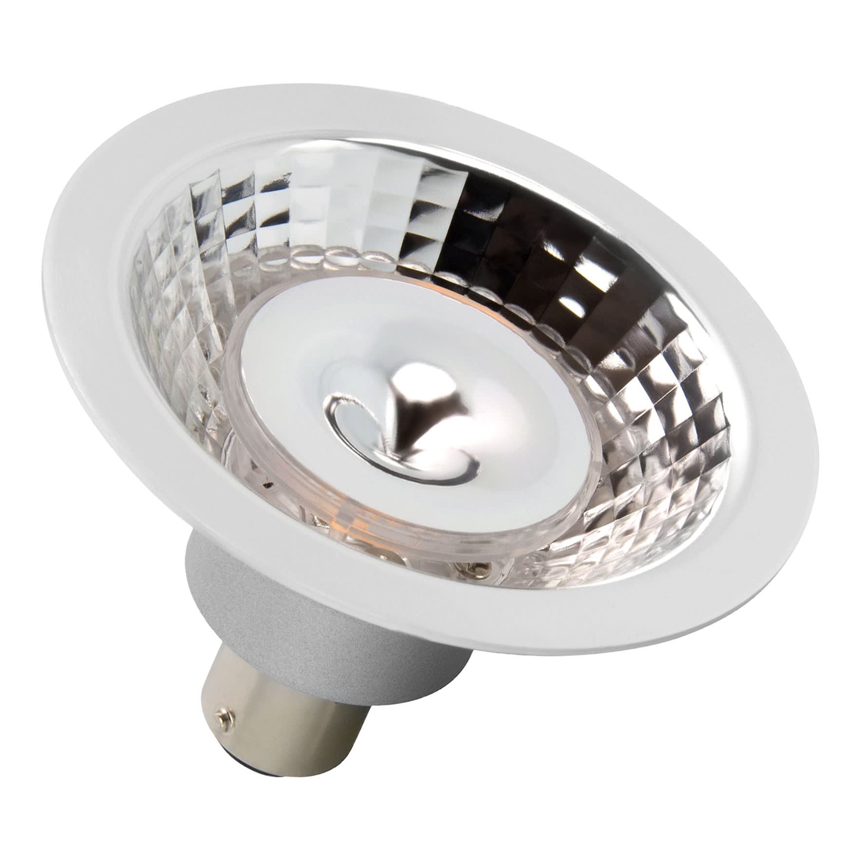 Bailey - BEE LED Réflecteur Antireflet AR70 Ba15d 12V AC/DC 7.5W 2700K 25° Gradable 540lm
