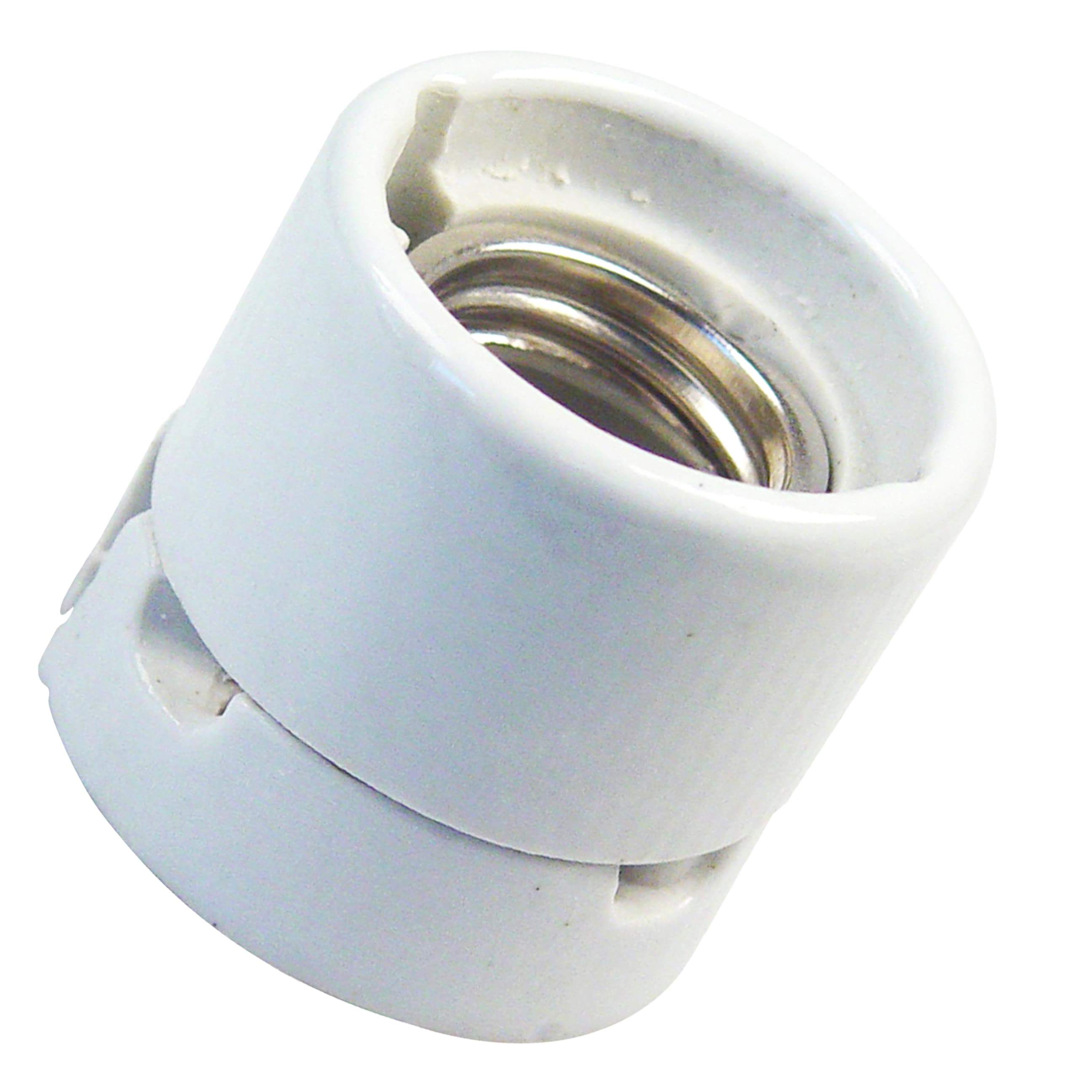 Bailey - Douille E27 Porcelaine avec frein de culot et jupe connection AR 48x49mm