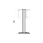 Performance in Lighting - Poteau Nikko+ 21 H550 Gris