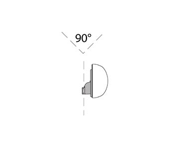 Performance in Lighting - Console murale verticale pour Chip Ovale 25