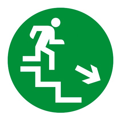 Performance in Lighting - Drop 28 Escalier de secours descendant/Droite