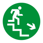 Performance in Lighting - Drop 28 Escalier de secours descendant/Droite