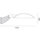 Performance in Lighting - A0399-96 Support Pour Inst.Mural