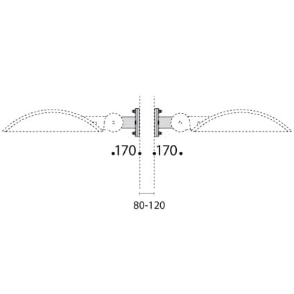 Performance in Lighting - A0406/2-02 Supp.Double Poteaux - 14084202